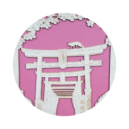 Symbole taoïste de la porte, représentation de la guidance holistique d’ELLAHNOE.